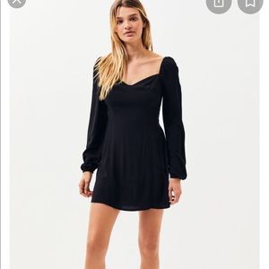 Pacsun x Lottie Moss Black mini dress